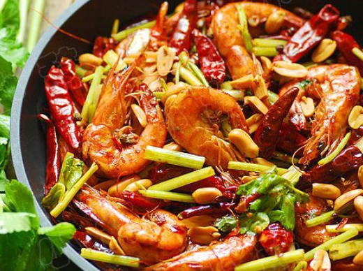 Spicy Dry Pot Shrimp | 麻辣干锅虾