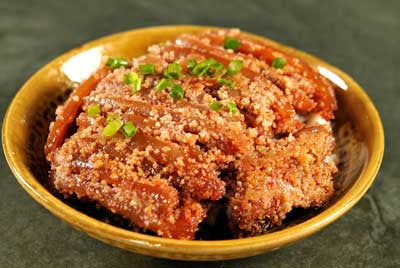 Spicy Steamed Pork Belly with Rice Flour | 香辣粉蒸肉