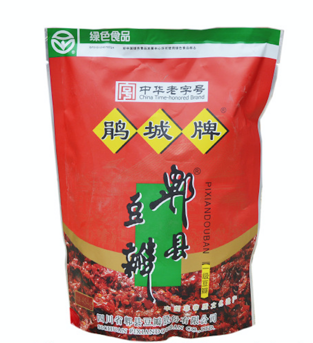 Juan Cheng Broad Bean Chili Paste (Pixian Douban) - First Grade, 16oz 鹃城一级郫县豆瓣454克