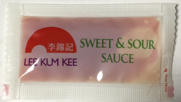 Lee Kum Kee Sweet and Sour Sauce Individual Packets |  李锦记甜酸酱独立小袋装 (500 Packets)