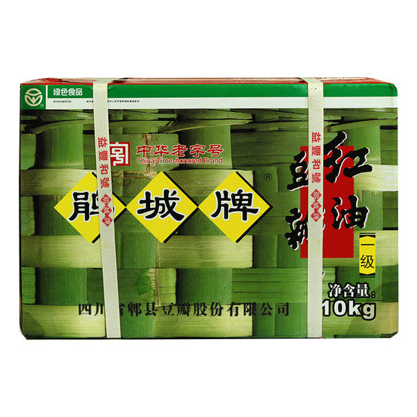 Juan Cheng Broad Bean Chili Paste with Oil - First Quality, 352oz, 一级红油豆瓣